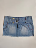 Load image into Gallery viewer, 00's Polo Garage denim mini • Size 10-12