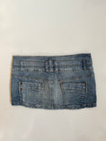 Load image into Gallery viewer, 00's Zara denim micro mini w built in shorts • Size 6-8