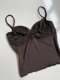 Load image into Gallery viewer, 00's Intimissimi choc brown bustier • Size S