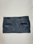 Load image into Gallery viewer, 00's Zara denim micro mini • Size 12