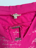 Load image into Gallery viewer, 00's Ole hot pink graphic tank w metal ring detail • Size S