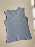 Load image into Gallery viewer, 00's "Baseball" glitter print tank • Size S