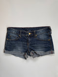 Load image into Gallery viewer, 00's MNG denim micro shorts • Size 6
