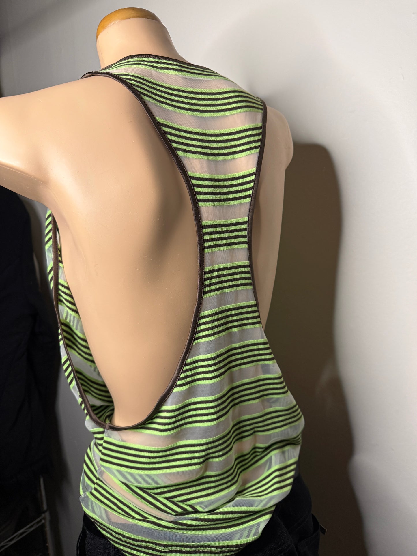 00's Miss Sixty cowl neck tank • Size S