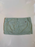 Load image into Gallery viewer, 00's Hollister green pinstripe micro mini • Size 8
