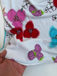 Load image into Gallery viewer, French 00's Mesh fruit floral cami • Size S