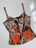 Load image into Gallery viewer, 00's Pick-Up graphic cami w pocket details • Size M