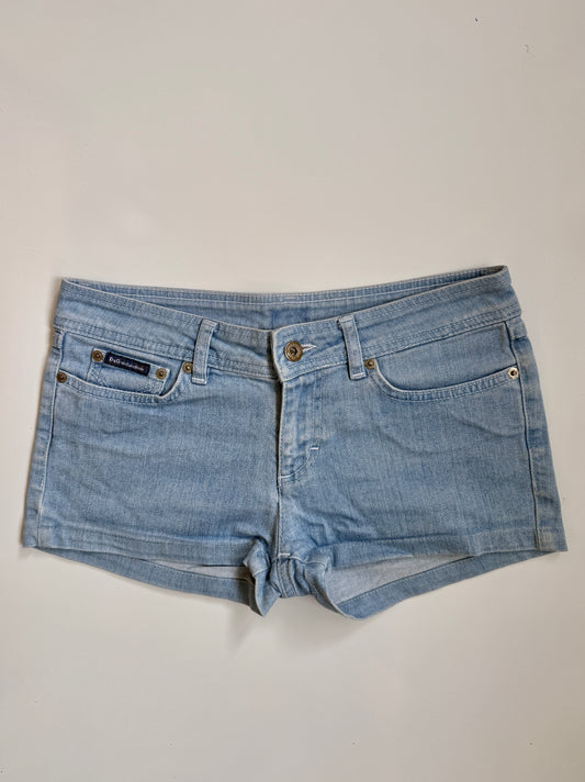 00's Dolce & Gabbana denim micro shorts 6/8