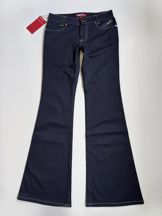 Deadstock 00's Cherries low-rise flares • Size 8