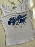 Load image into Gallery viewer, 00's Jennyfer glittery baby tee w halter ring detail • Size S