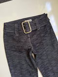 Load image into Gallery viewer, 00's Blinddate buckle flared jeans • Size 6-8
