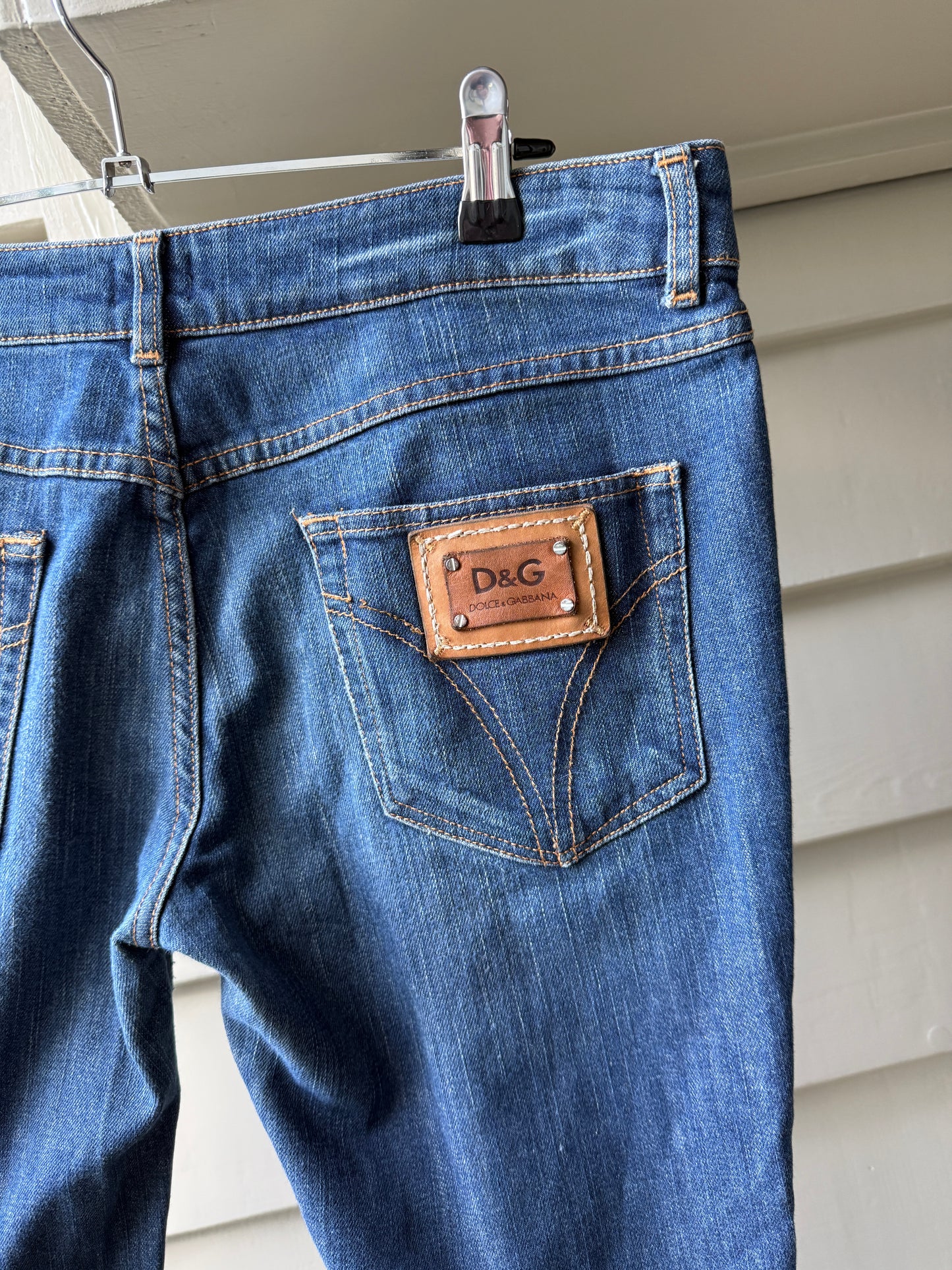 00's Dolce & Gabbana low-rise jeans • Size 10