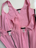 Load image into Gallery viewer, USA 00's pink zipper boned corset • 3 Sizes Available