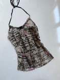 Load image into Gallery viewer, Italian 00's Rinascimento mesh halter • Size S