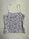 Load image into Gallery viewer, 00's Love Is print cotton cami • Size XS