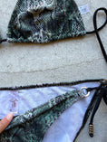 Load image into Gallery viewer, 00's Snake print bikini • Size M