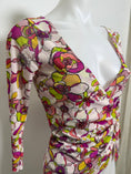 Load image into Gallery viewer, 00's Derhy mesh beaded sequin fairy wrap top • Size S