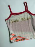 Load image into Gallery viewer, 00's Only mesh/cotton print tank • Size L