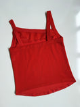 Load image into Gallery viewer, 00's Sisley mesh detail graphic print tank • Size S