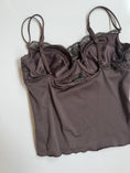 Load image into Gallery viewer, 00's Intimissimi choc brown bustier • Size S