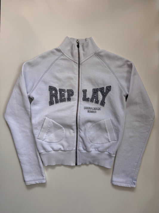 00's Replay cotton zip up jumper • Size S