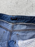 Load image into Gallery viewer, 00's Denim distressed micro mini • Size 8
