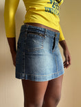 Load image into Gallery viewer, 00's Lolita denim mini • Size 8