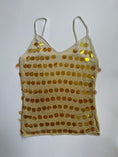Load image into Gallery viewer, 00's Knit sequin cami • Size S
