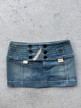 Load image into Gallery viewer, 00's Diesel denim micro skirt • Size 6