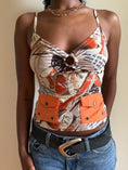 Load image into Gallery viewer, 00's Pick-Up graphic cami w pocket details • Size M