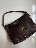 Load image into Gallery viewer, 00's Cavalli genuine leather studded bag