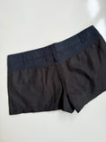 Load image into Gallery viewer, 00's Linen micro shorts • Size 10-12