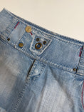Load image into Gallery viewer, 00's Polo Garage denim mini • Size 10-12