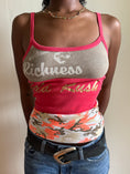 Load image into Gallery viewer, 00's Only mesh/cotton print tank • Size L