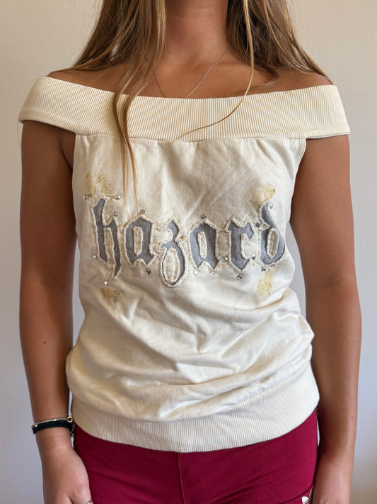 00's Miss Sixty "Hazard" open back top • Size M/L