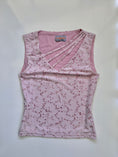 Load image into Gallery viewer, NZ 00's baby pink glitter tank • Size S