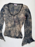 Load image into Gallery viewer, NZ 90’s/00's Pagani whimsy hook eye bell sleeve • Size M