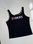 Load image into Gallery viewer, 00's DKNY embroidered tank • Size L