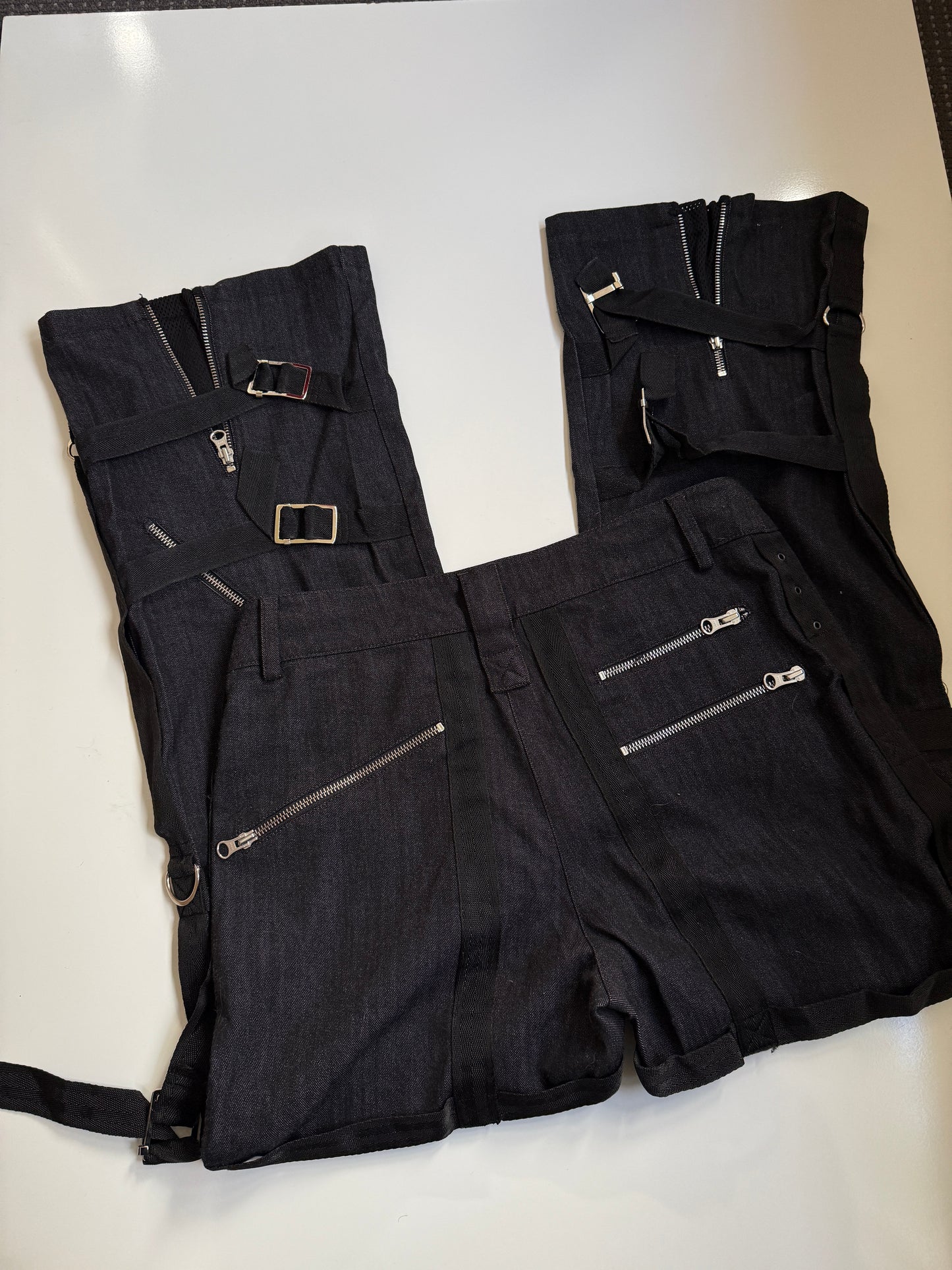 00's Polo Garage wool blend Utility pants • Size 8
