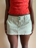 Load image into Gallery viewer, 00's Hollister green pinstripe micro mini • Size 8