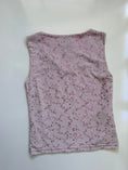 Load image into Gallery viewer, NZ 00's baby pink glitter tank • Size S