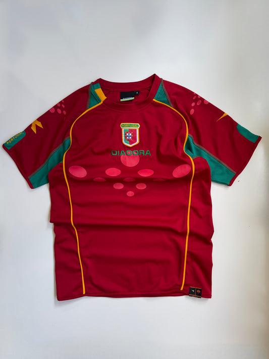 00's Diadora Portugal football jersey • Size S