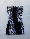 Load image into Gallery viewer, 00’s Ruched slinky mini dress • Size M/L