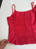 Load image into Gallery viewer, 00's Italian Sisley lace up cami • Size L