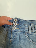 Load image into Gallery viewer, 00's Zara denim micro mini w built in shorts • Size 6-8