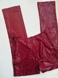 Load image into Gallery viewer, French 90's Tally Weijl rave boot cut pants w tie waist• Size S