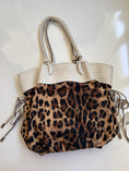 Load image into Gallery viewer, 00's Dolce & Gabbana leopard print tote