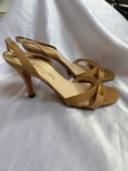 Load image into Gallery viewer, 00's Chanel tan leather strappy heels • Size EU 39