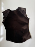 Load image into Gallery viewer, French 00's Belair tiedye beaded baby tee • Size M
