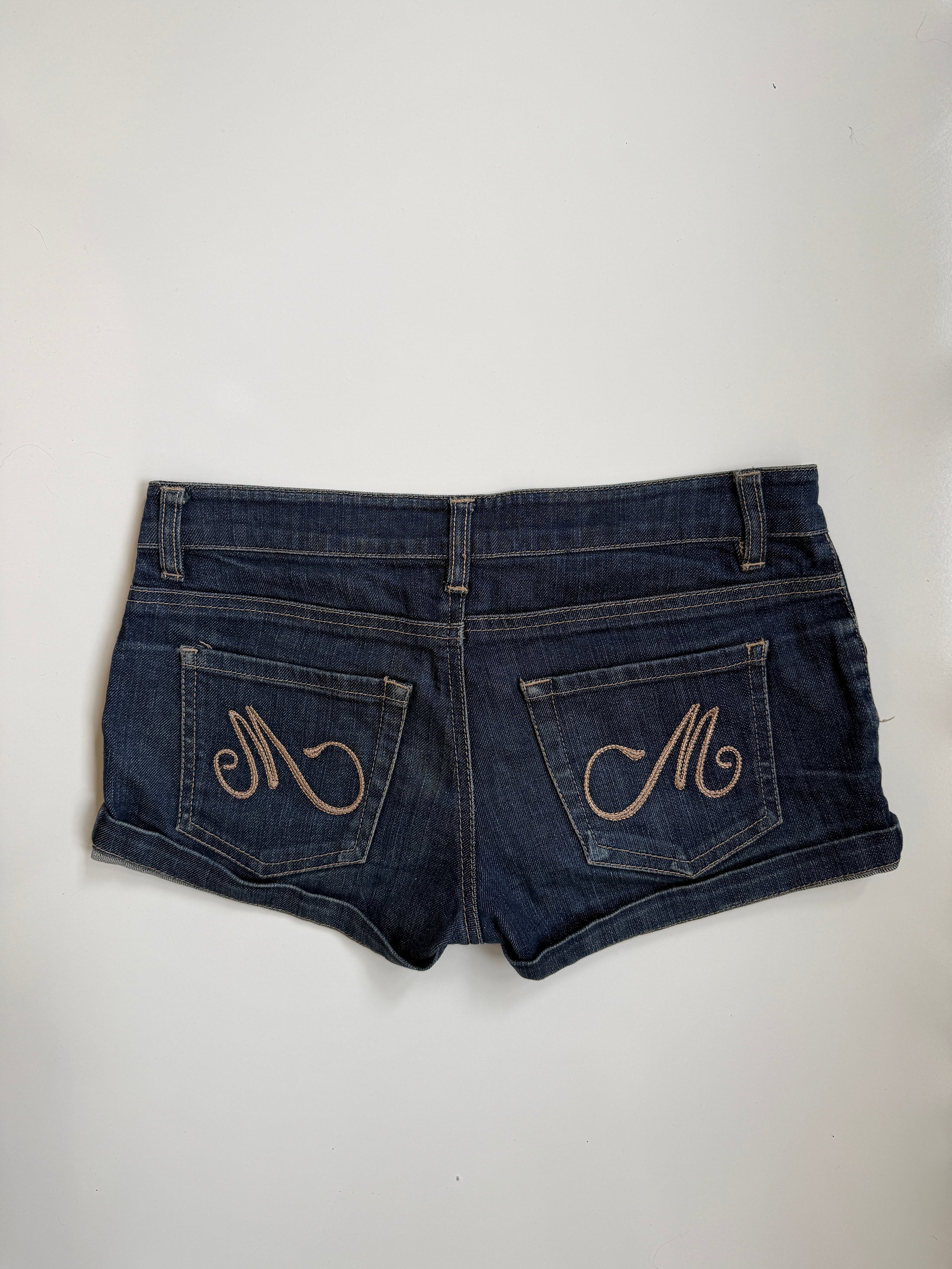 00's Morgan De Toi denim micro shorts • Size 6/8